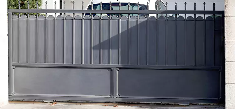 Metal Driveway Gate Installation Granite Bay
